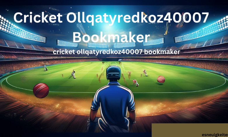 cricket ollqatyredkoz40007 bookmaker